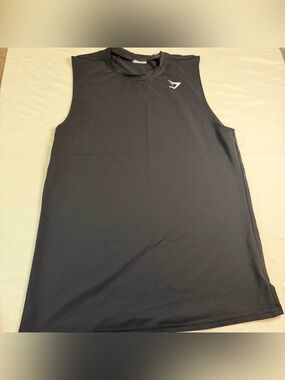 Gymshark Black Sleeveless Workout Tank Top Size M